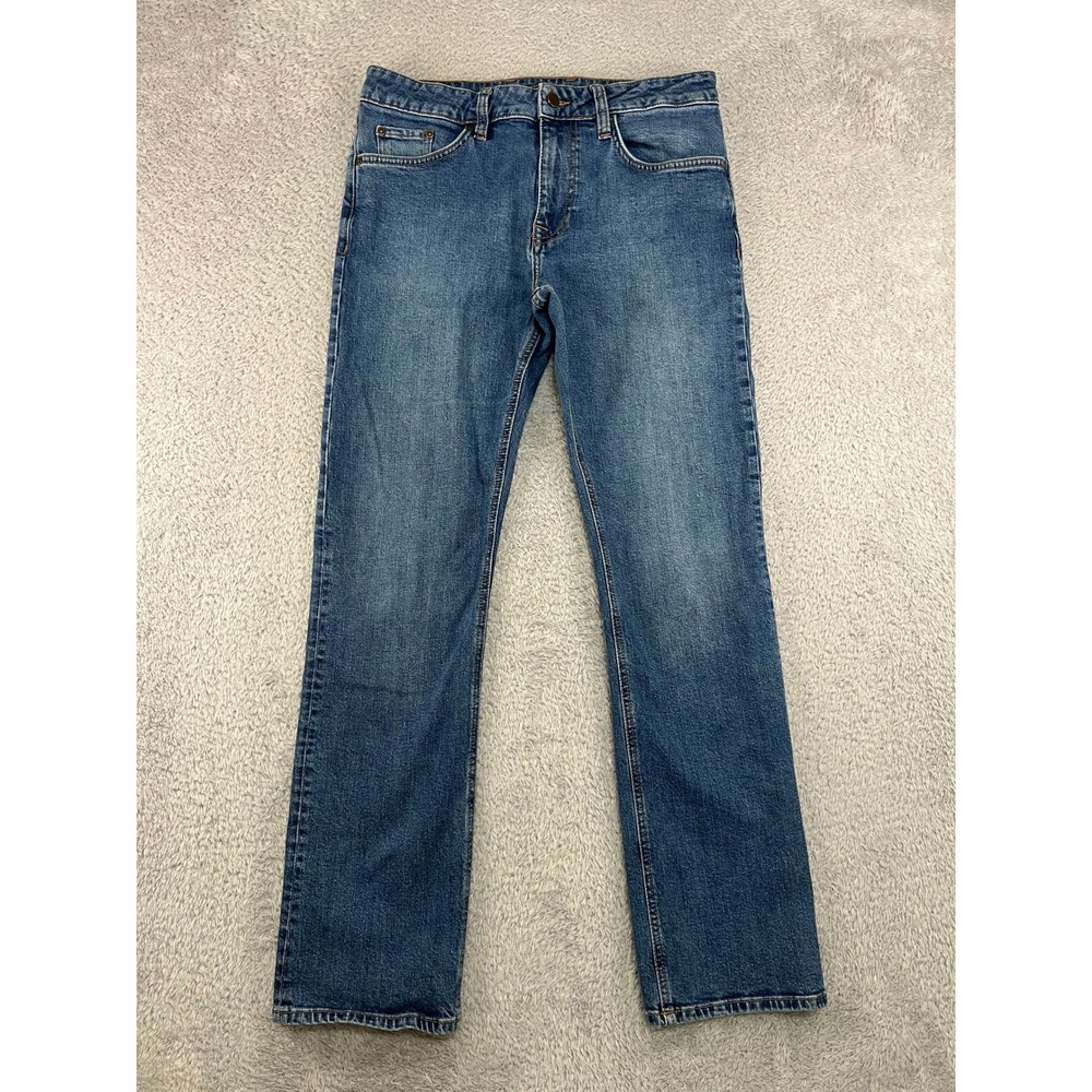 Tecovas Jeans Men 32x32 Blue Ranch Wear Straight Stretch Denim